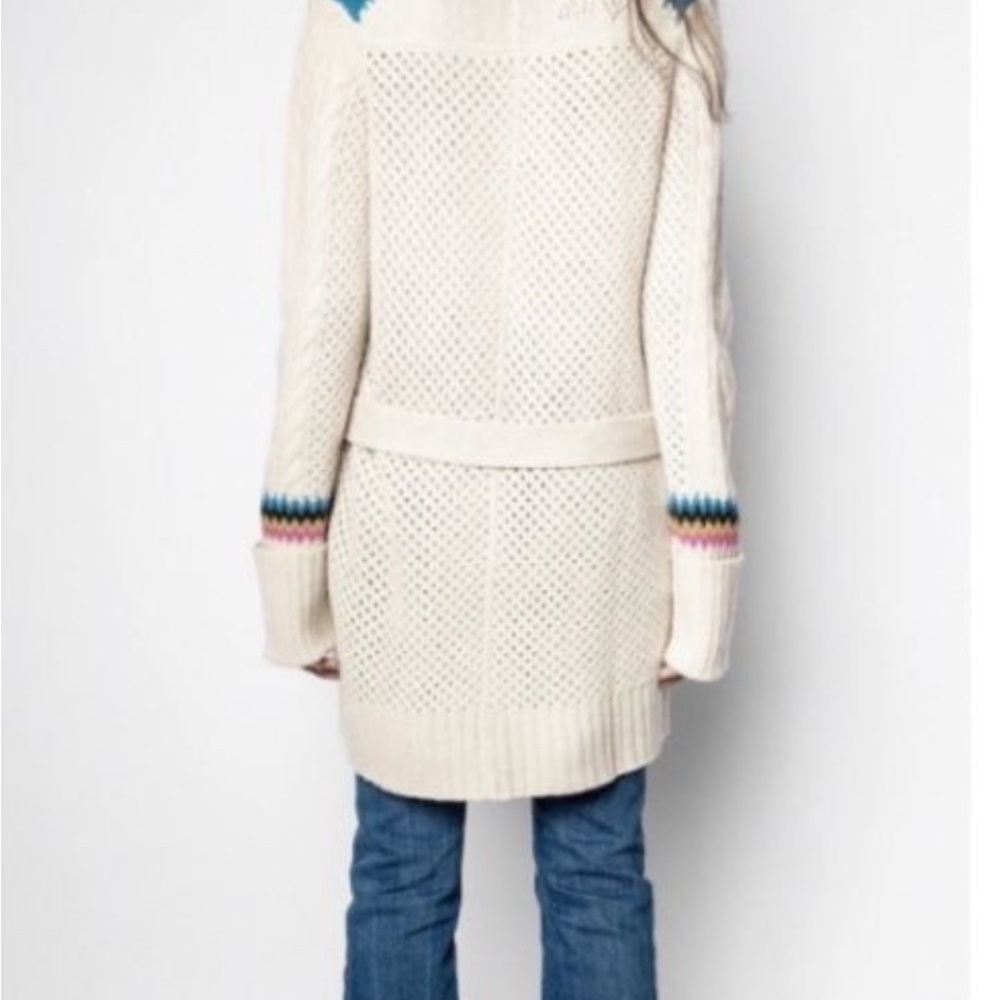 NWOT ZADIG & VOLTAIRE
Joy Cream Belt Cardigan - Picture 3 of 4